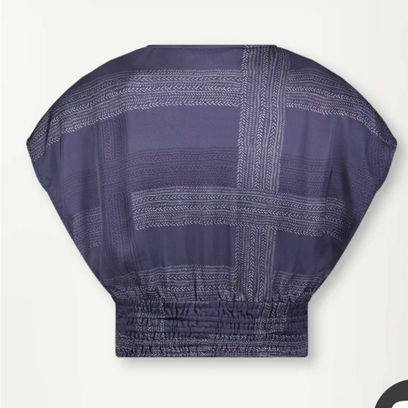 Lemlem silk set. Alia Plunge top & Desta pants. Worn 1x. Coordinating set. - Picture 4 of 7